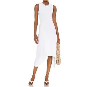 All Saints | Dresses | Allsaints Camila Broderie Asymmetric Hem Dress |  Poshmark